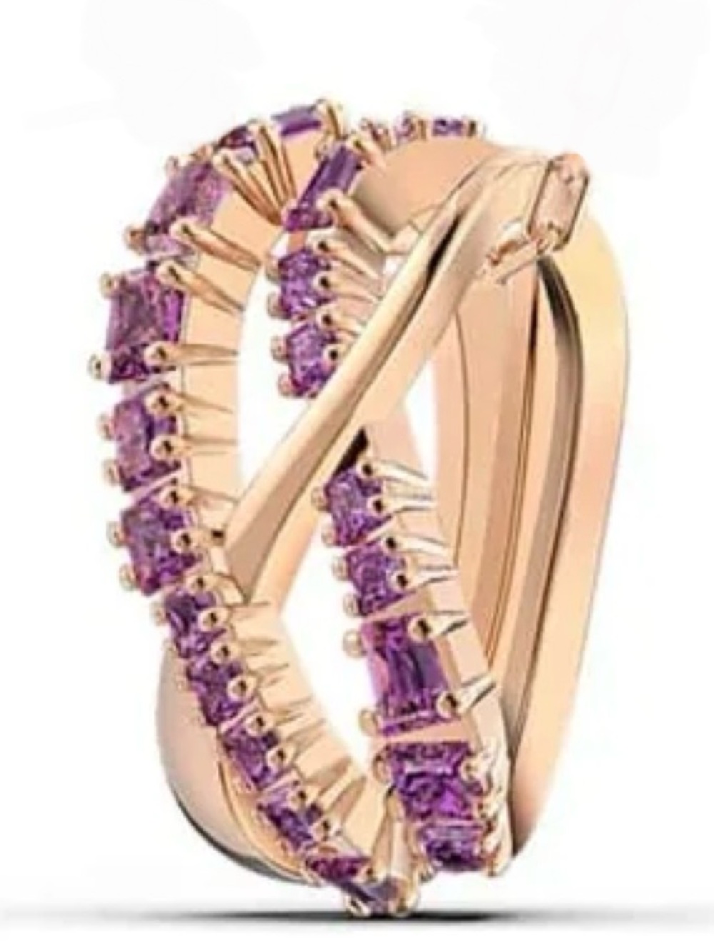 Swarovski Twist Rows Pendant - PENDANT ONLY
